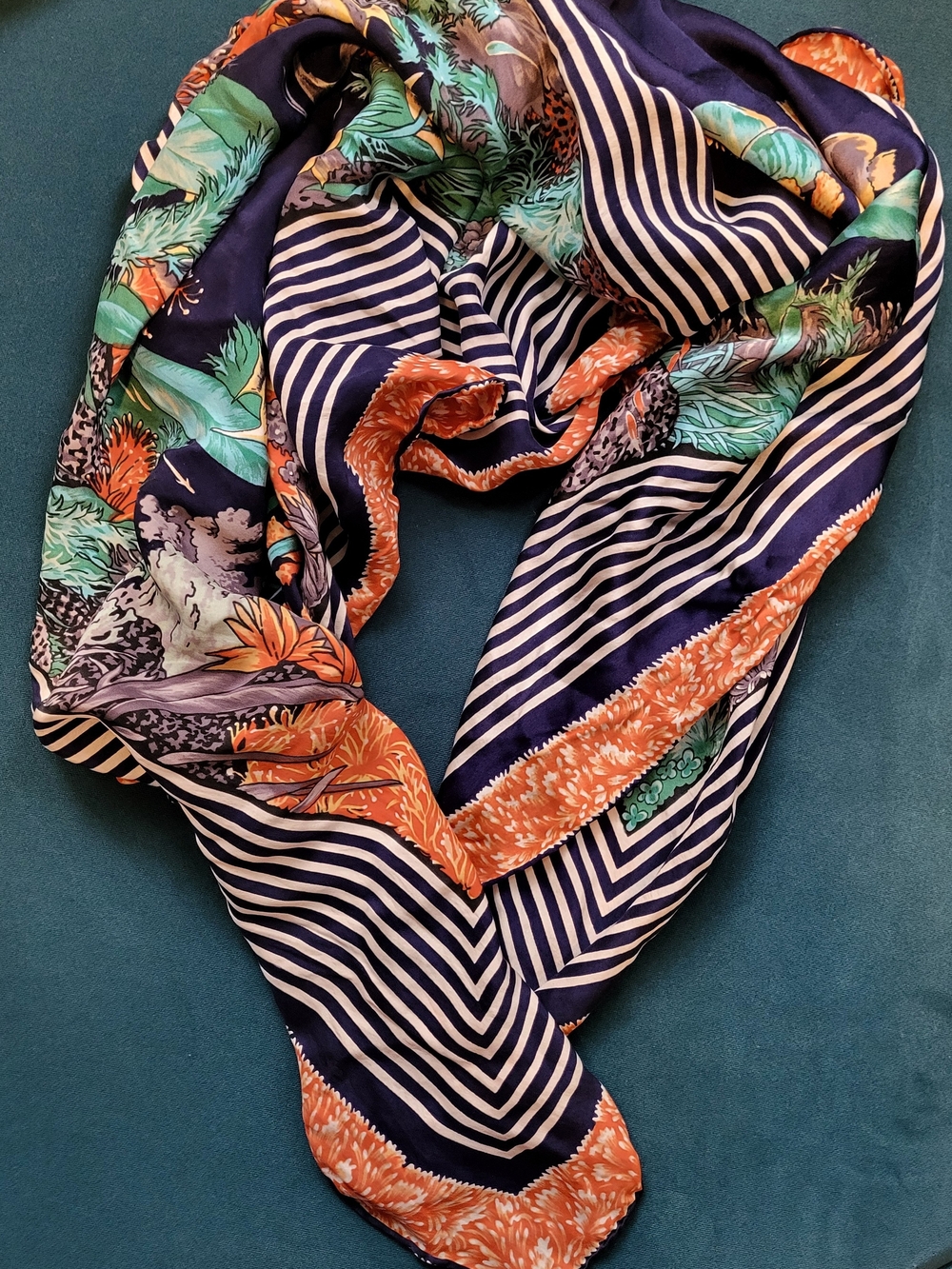 Huali Silk Scarf